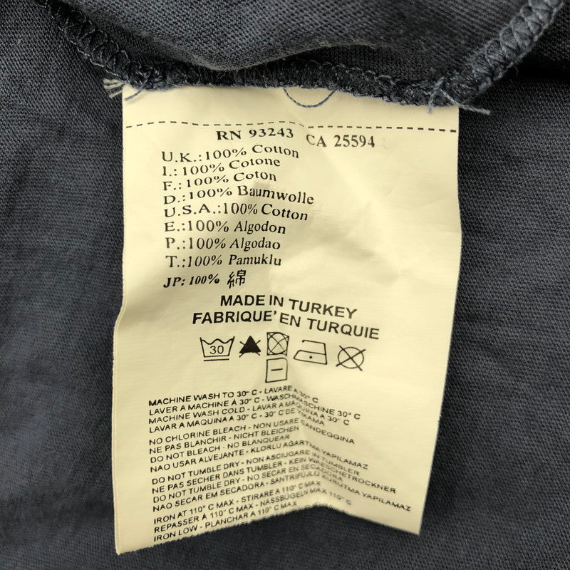 【中古品】【メンズ】 DIESEL ディーゼル 長袖カットソー ロングスリーブTシャツ 147-260619-sm-06-otoh サイズ：XL カラー：ネイビー 万代Net店