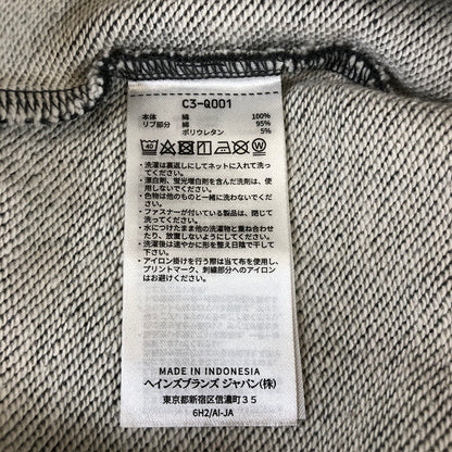 【中古品】【メンズ】 Champion チャンピオン ワンポイント 刺繍ロゴ クルーネック スウェットシャツ 147-260618-sm-12-otoh カラー：チャコールグレー 万代Net店