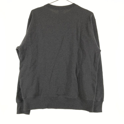 【中古品】【メンズ】 Champion チャンピオン ワンポイント 刺繍ロゴ クルーネック スウェットシャツ 147-260618-sm-12-otoh カラー：チャコールグレー 万代Net店