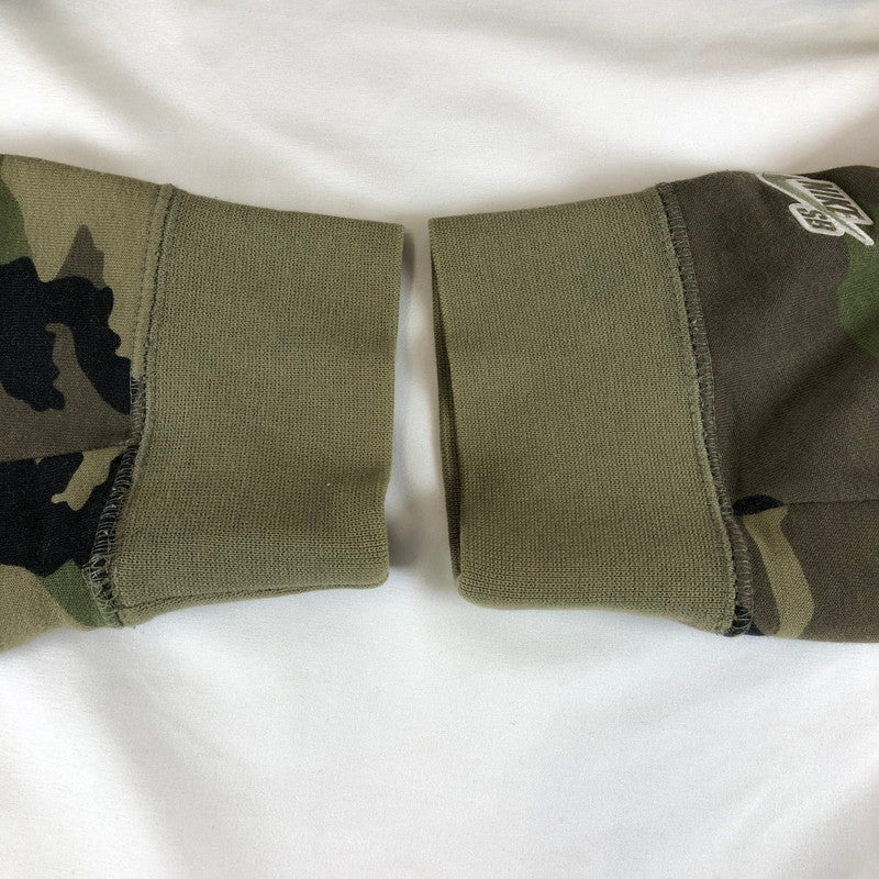【中古品】【メンズ】 NIKE SB ナイキ エスビー カモフラージュ 迷彩柄 クルーネック スウェットシャツ 147-260618-sm-10-otoh サイズ：XL カラー：ウッドランドカモ 万代Net店