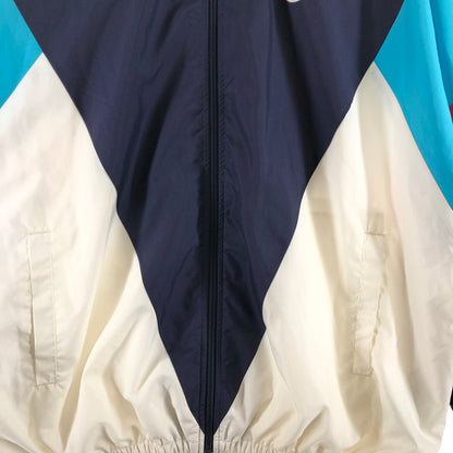 【中古品】【レディース】 Champion W GAME JACKET チャンピオン マルチカラー 薄手ナイロン ジャケット ゲームジャケット トップス 147-260619-sm-08-otoh サイズ：L カラー：ネイビー 万代Net店