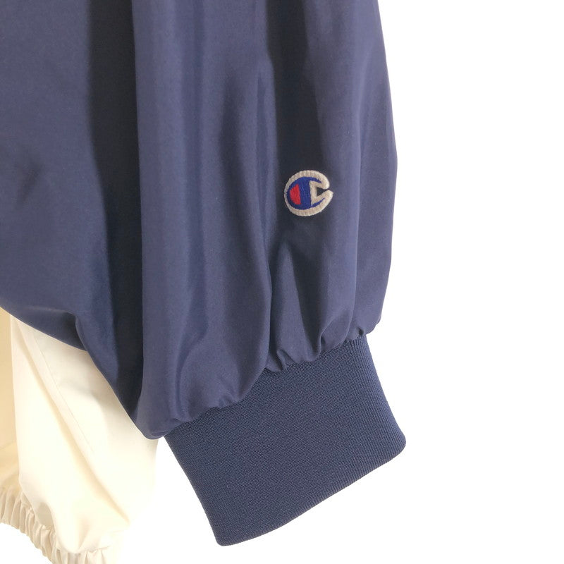【中古品】【レディース】 Champion W GAME JACKET チャンピオン マルチカラー 薄手ナイロン ジャケット ゲームジャケット トップス 147-260619-sm-08-otoh サイズ：L カラー：ネイビー 万代Net店