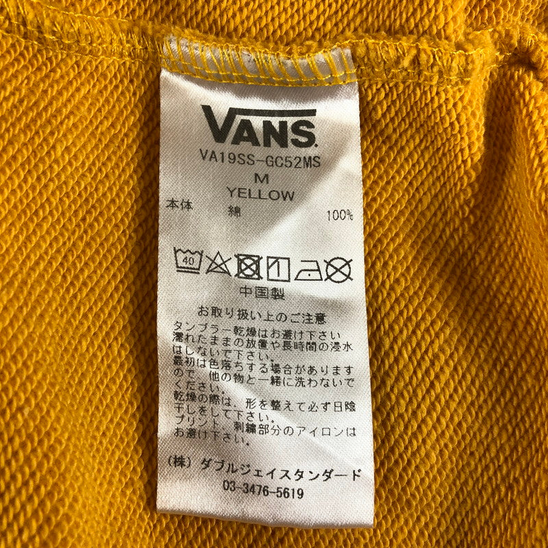 【中古品】【メンズ】 VANS バンズ サイドライン クルーネック スウェットシャツ 147-260618-sm-11-otoh サイズ：M カラー：マスタード 万代Net店