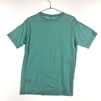 【中古品】【メンズ】 Champion チャンピオン ワンポイント刺繍ロゴ Tシャツ ミントグリーン ターコイズ 147-260618-sm-04-otoh カラー：ミントグリーン 万代Net店