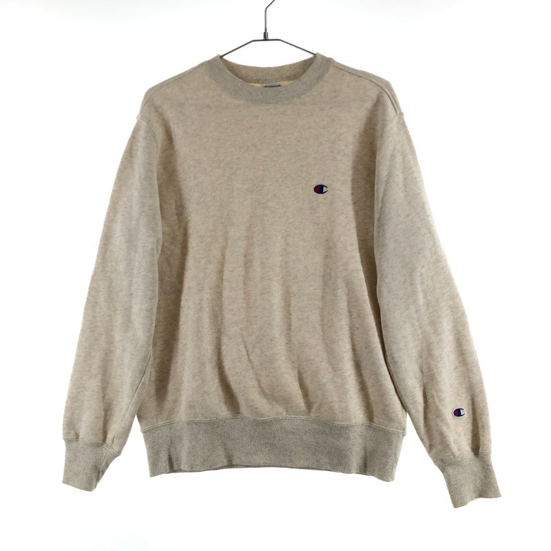 【中古品】【メンズ】 Champion Reverse Weave チャンピオン リバースウィーブ スウェット シャツ トレーナー 147-260616-sm-01-otoh サイズ：L カラー：ヘザーベージュ 万代Net店