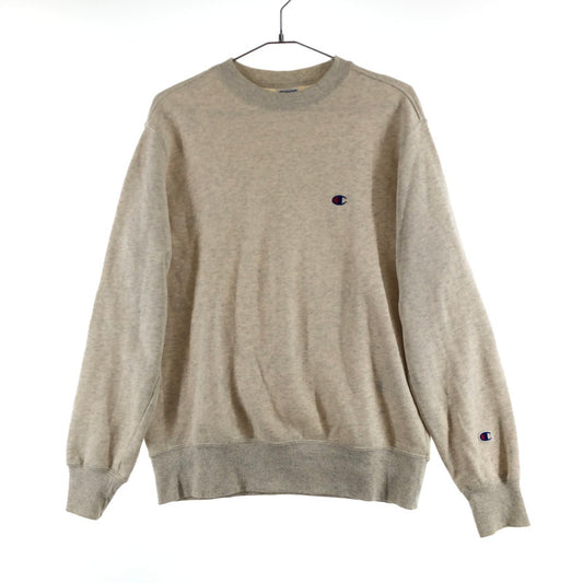 【中古品】【メンズ】 Champion Reverse Weave チャンピオン リバースウィーブ スウェット シャツ トレーナー 147-260616-sm-01-otoh サイズ：L カラー：ヘザーベージュ 万代Net店