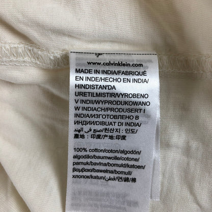 【中古品】【メンズ】 Calvin Klein Jeans カルバン クライン ジーンズ モノグラムロゴ ポケット Tシャツ 147-260618-sm-08-otoh サイズ：M カラー：オフホワイト 万代Net店