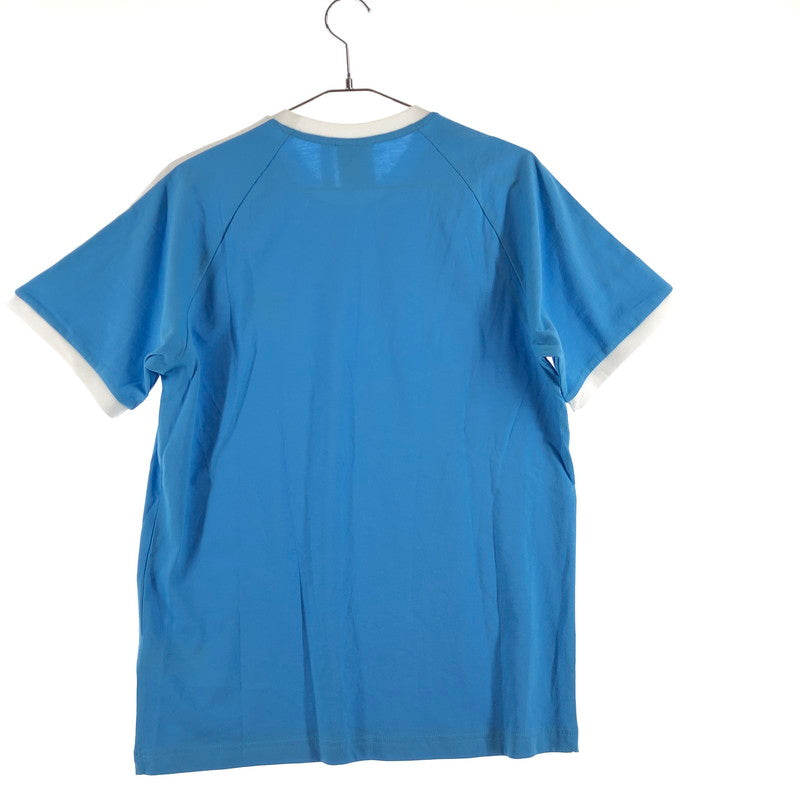 【中古品】【メンズ】 adidas Originals アディダス オリジナルス アディカラー クラシックス スリーストライプス Tシャツ 147-260618-sm-03-otoh サイズ：L カラー：水色 万代Net店
