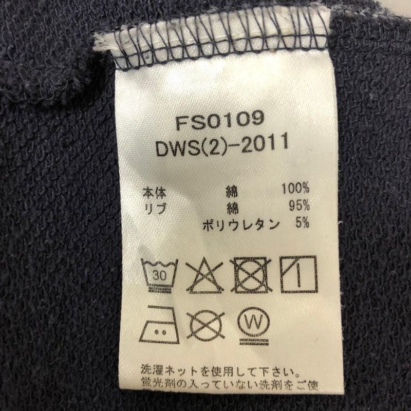 【中古品】【メンズ】 FILA フィラ クルーネック スウェット シャツ トレーナー 147-260616-sm-02-otoh サイズ：F カラー：ネイビー 万代Net店