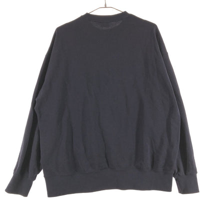 【中古品】【メンズ】 FILA フィラ クルーネック スウェット シャツ トレーナー 147-260616-sm-02-otoh サイズ：F カラー：ネイビー 万代Net店