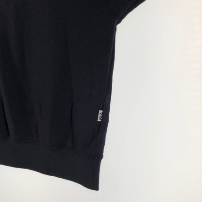 【中古品】【メンズ】 FILA フィラ クルーネック スウェット シャツ トレーナー 147-260616-sm-02-otoh サイズ：F カラー：ネイビー 万代Net店