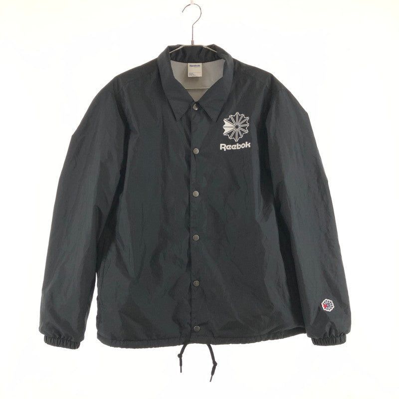 【中古品】【メンズ】 Reebok CLASSIC リーボック スターレストロゴ コーチ ジャケット 147-260617-sm-11-otoh サイズ：M カラー：ブラック 万代Net店