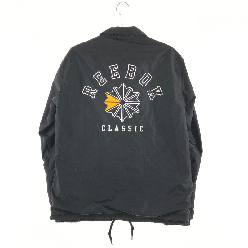 【中古品】【メンズ】 Reebok CLASSIC リーボック スターレストロゴ コーチ ジャケット 147-260617-sm-11-otoh サイズ：M カラー：ブラック 万代Net店