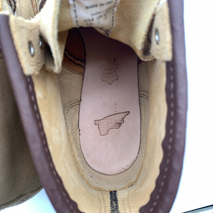 【中古美品】【メンズ】 RED WING レッドウィング 08833-0 6-iNCH CLASSIC MOC BOOTS ブーツ 靴 164-260617-st-04-otoh カラー：ベージュ系 万代Net店