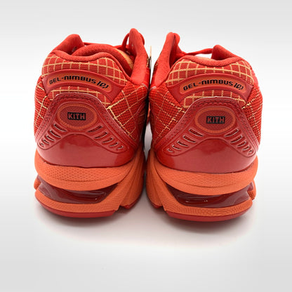 【中古美品】【メンズ】 KITH × Marvel vs. Capcom × Asics キス アシックス MVC012398 Gel-Nimbus 10.1 Double Box "Iron Man vs. Mega Man スニーカー 靴 162-260612-st-01-otoh 万代Net店