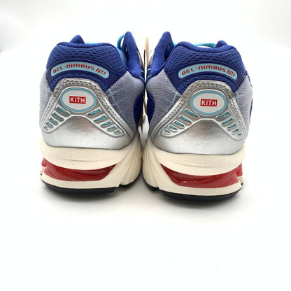 【中古美品】【メンズ】 KITH × Marvel vs. Capcom × Asics キス アシックス MVC012398 Gel-Nimbus 10.1 Double Box "Iron Man vs. Mega Man スニーカー 靴 162-260612-st-01-otoh 万代Net店