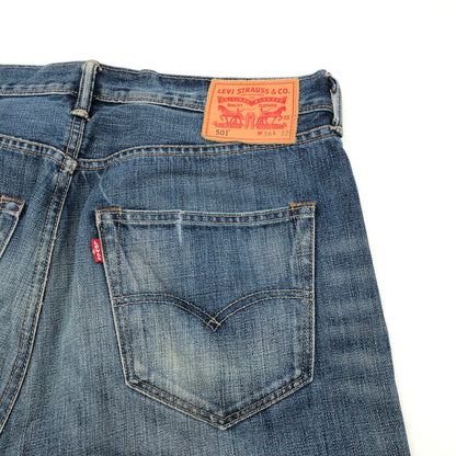 【中古品】【メンズ】 LEVI'S PCQ-00501-1486 リーバイス オリジナル ストレート デニムパンツ 158-260619-sm-05-otoh カラー：ライトインディゴ 万代Net店
