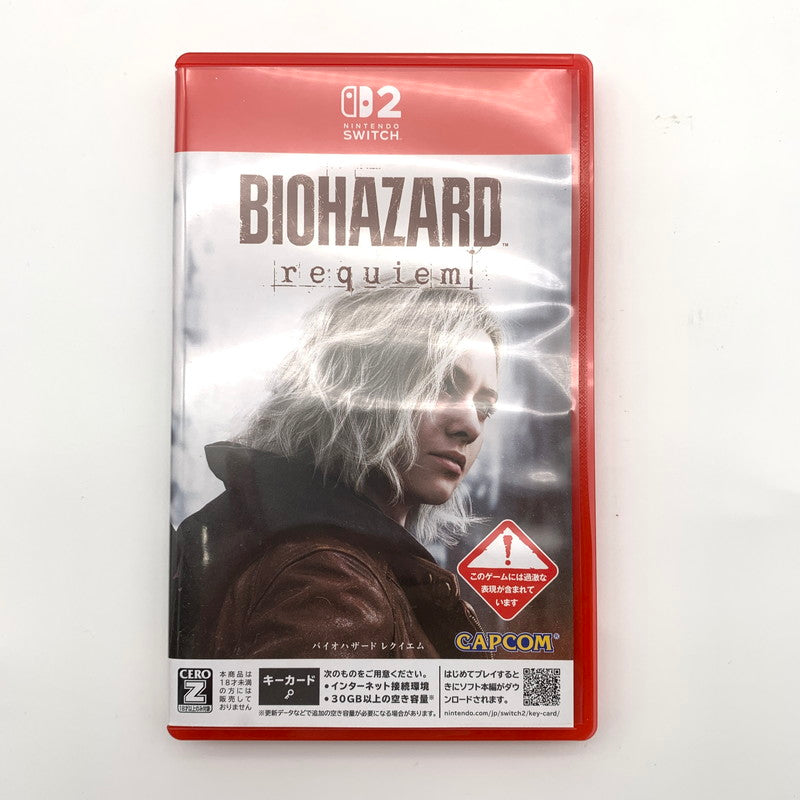 【中古美品】 バイオハザード レクイエム -Switch2 [CERO区分_Z / 18歳以上対象] 260611-st-03-otoh 万代Net店