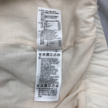 【中古品】【レディース】 Adidas originals アディカラー スプリット トレフォイル トラックジャケット　ナイロンジャケット 147-260616-sm-07-otoh サイズ：L カラー：アイボリー 万代Net店