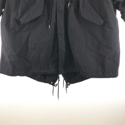 【中古品】【メンズ】 BEAMS 46-19-0005-147 ビームス モッズコート フィッシュテールパーカー 147-260622-sm-01-otoh カラー：ブラック 万代Net店
