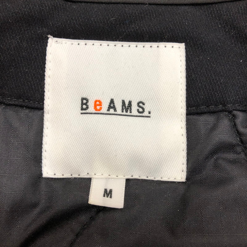 【中古品】【メンズ】 BEAMS 46-19-0005-147 ビームス モッズコート フィッシュテールパーカー 147-260622-sm-01-otoh カラー：ブラック 万代Net店