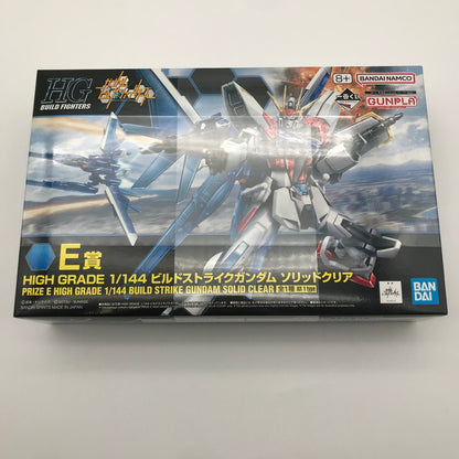 【未使用品】 未組立 BANDAI HIGH GRADE 1/144ビルドストライクガンダム　ソリッドクリア プラモデル ガンプラ 058-260819-sy-15-otoh 万代Net店