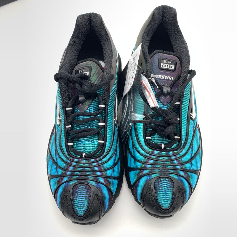 【中古美品】【メンズ】 NIKE×SKEPTA ナイキ スケプタ CQ8714-001 AIR MAX TAILWIND 5"CHROME BLUE" スニーカー 靴 160-260613-st-01-otoh カラー：ブラック/クローム 万代Net店