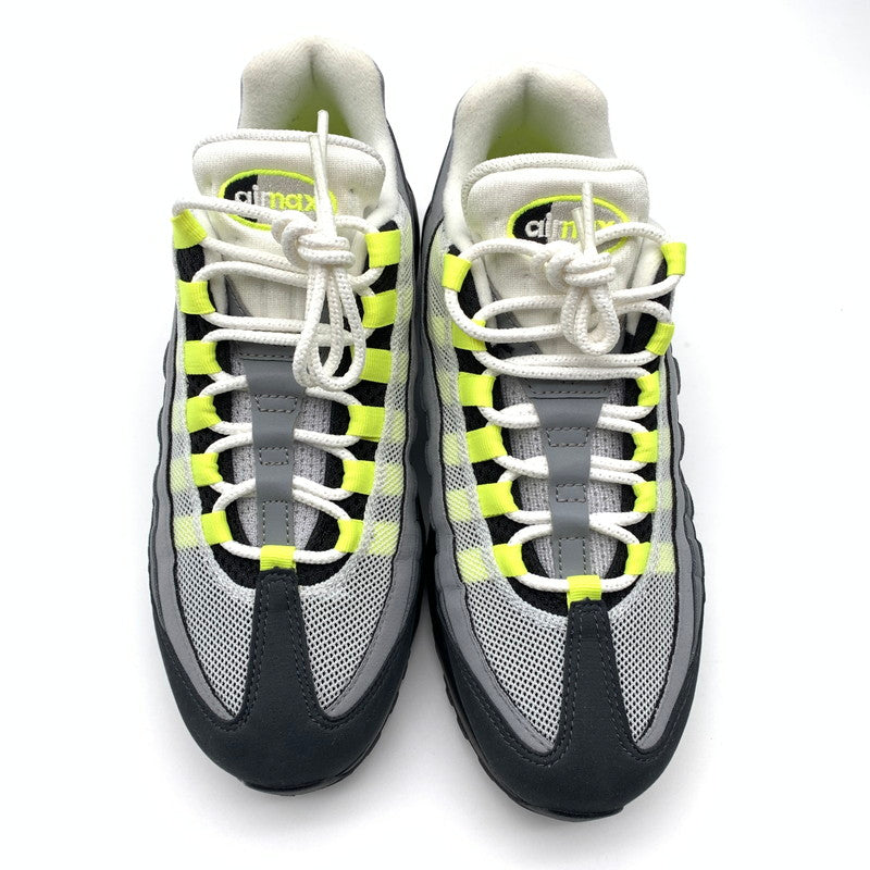 【中古美品】【メンズ】 NIKE ナイキ CT1689-001 AIR MAX 95 OG スニーカー 靴 160-260613-st-02-otoh カラー：ブラック/クローム/ネオンイエロー/ライトグラファイト 万代Net店