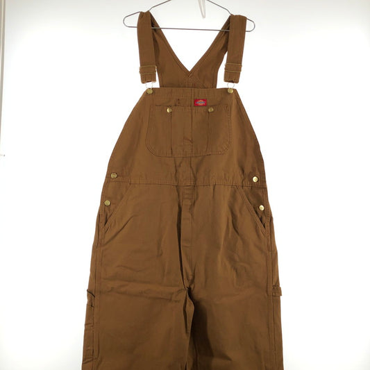 【中古品】【メンズ】 DICKIES ディッキーズ オーバーオール サロペット 147-260622-sm-02-otoh カラー：ブラウン 万代Net店