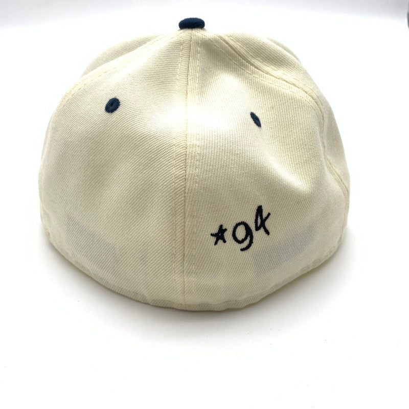 【中古美品】【メンズ】 SUPREME シュプリーム 2126B210015 21SS ×NEW ERA ニューエラ Gonz Logo Cap キャップ 帽子 185-260617-st-05-otoh カラー：ナチュラル/ネイビー 万代Net店