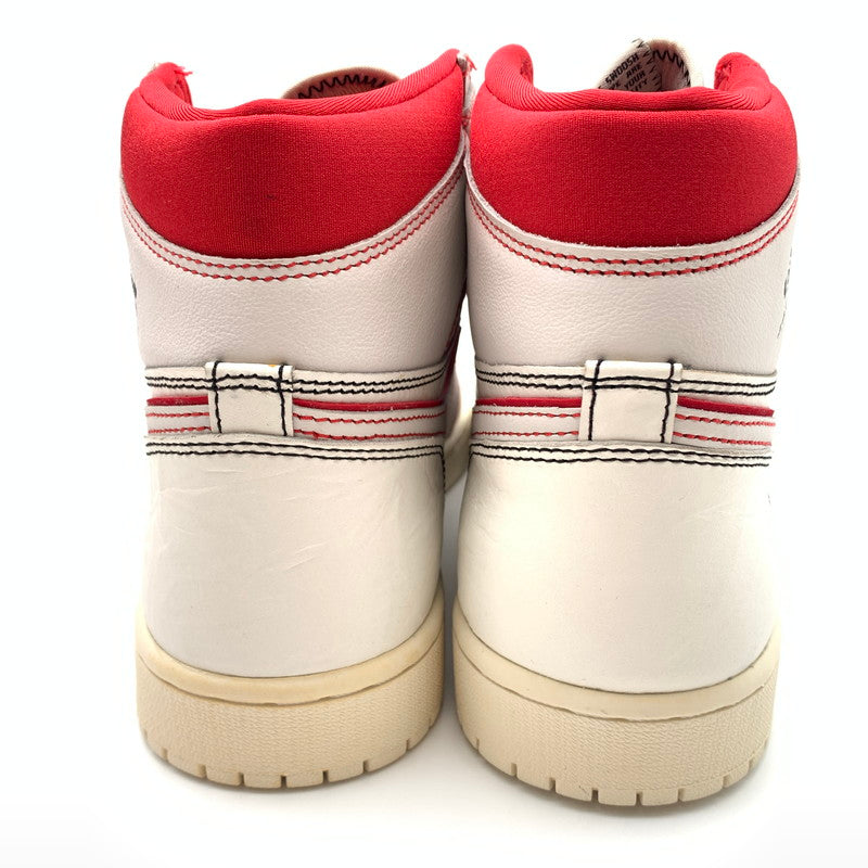 【中古美品】【メンズ】 NIKE ナイキ 555088-160 AIR JORDAN 1 RETRO HIGH OG "SAIL UNIVERSITY RED" スニーカー 靴 160-260623-st-01-otoh カラー：セイル/ブラック-ファントム-ユニバーシティ レッド 万代Net店