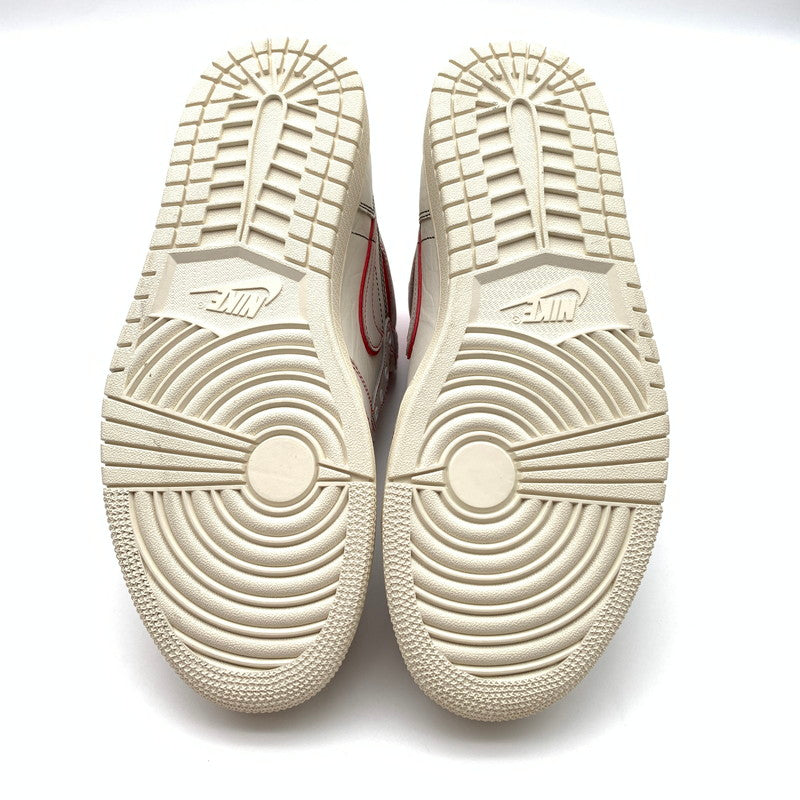 【中古美品】【メンズ】 NIKE ナイキ 555088-160 AIR JORDAN 1 RETRO HIGH OG "SAIL UNIVERSITY RED" スニーカー 靴 160-260623-st-01-otoh カラー：セイル/ブラック-ファントム-ユニバーシティ レッド 万代Net店