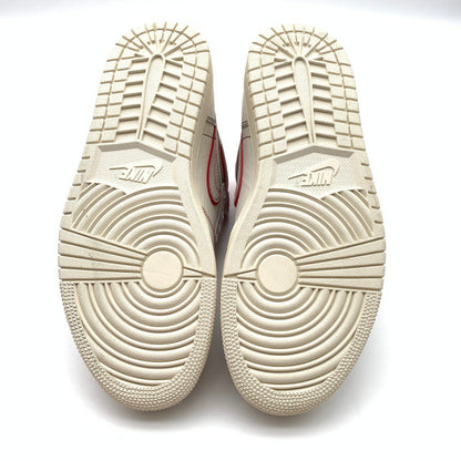 【中古美品】【メンズ】 NIKE ナイキ 555088-160 AIR JORDAN 1 RETRO HIGH OG "SAIL UNIVERSITY RED" スニーカー 靴 160-260623-st-01-otoh カラー：セイル/ブラック-ファントム-ユニバーシティ レッド 万代Net店
