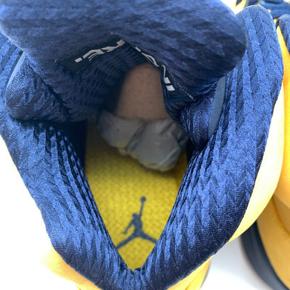 【中古美品】【メンズ】 NIKE ナイキ CQ9541-704 AIR JORDAN 5 "MICHIGAN" スニーカー 靴 160-260626-st-01-otoh カラー：アマリロ / カレッジネイビー 万代Net店