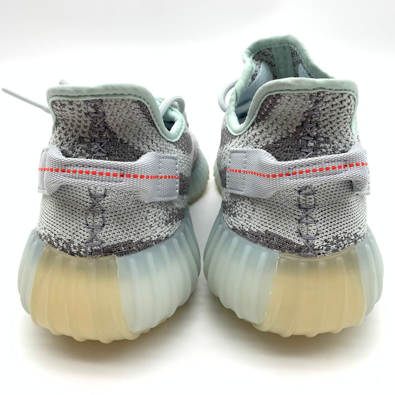 【中古美品】【メンズ】 ADIDAS アディダス B37571 YEEZY BOOST 350 V2 "BLUE TINT" スニーカー 靴 161-260623-st-02-otoh カラー：ブルーティント/グレー スリー/ハイレゾリューション レッド 万代Net店