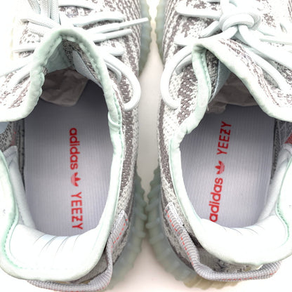 【中古美品】【メンズ】 ADIDAS アディダス B37571 YEEZY BOOST 350 V2 "BLUE TINT" スニーカー 靴 161-260623-st-02-otoh カラー：ブルーティント/グレー スリー/ハイレゾリューション レッド 万代Net店