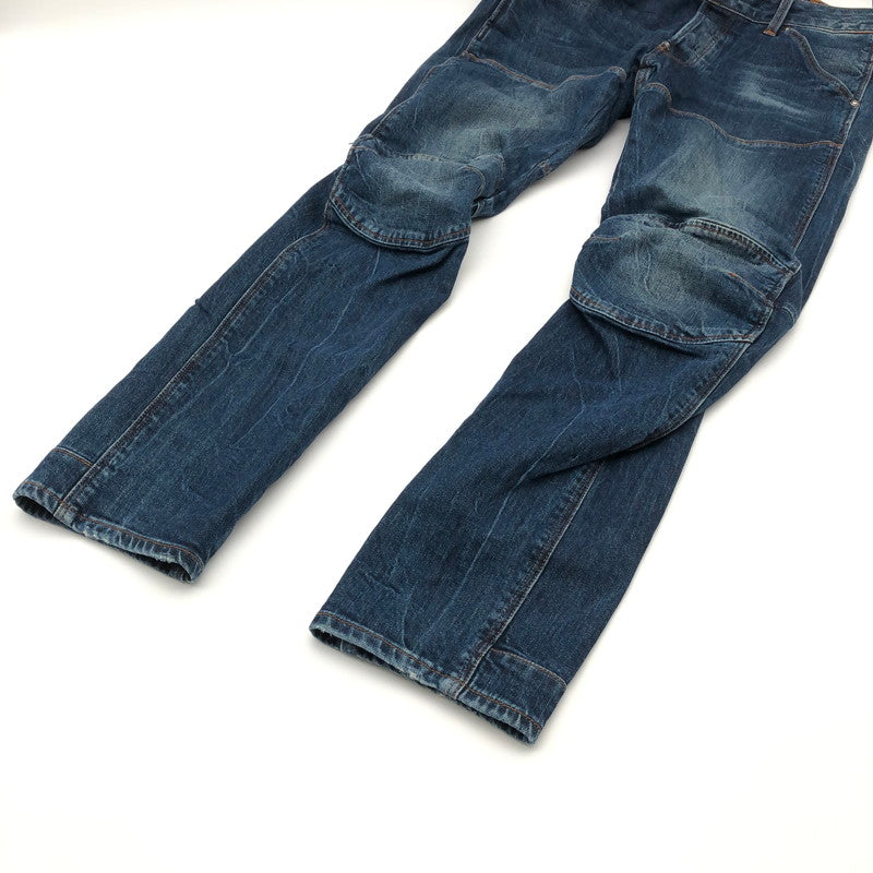 【中古品】【メンズ】 G-STAR 5620 3D ジースター・ロゥ エルウッド デニムパンツ 158-260630-sm-04-otoh サイズ：W30 カラー：インディゴブルー 万代Net店
