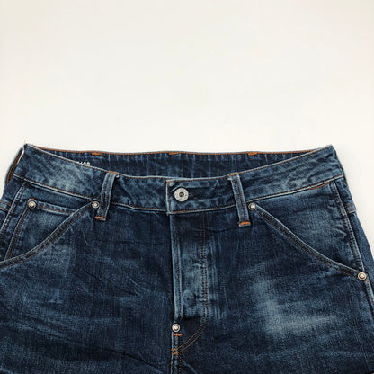 【中古品】【メンズ】 G-STAR 5620 3D ジースター・ロゥ エルウッド デニムパンツ 158-260630-sm-04-otoh サイズ：W30 カラー：インディゴブルー 万代Net店