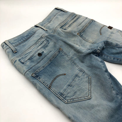 【中古品】【メンズ】 G-STAR D05385-9178-A589 ジースター・ロゥ デニムパンツ スリムフィット スキニー 158-260630-sm-03-otoh サイズ：W29 カラー：ライトインディゴブルー 万代Net店