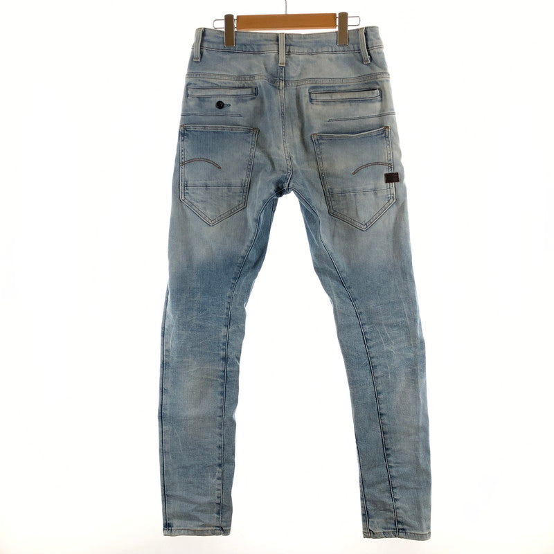 【中古品】【メンズ】 G-STAR D05385-9178-A589 ジースター・ロゥ デニムパンツ スリムフィット スキニー 158-260630-sm-03-otoh サイズ：W29 カラー：ライトインディゴブルー 万代Net店