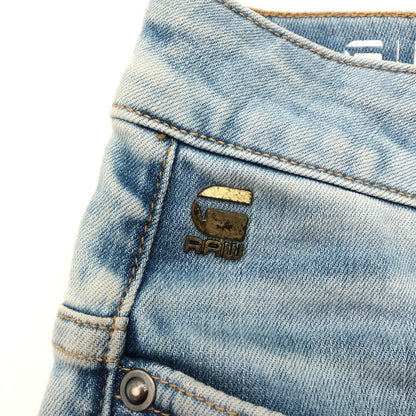 【中古品】【メンズ】 G-STAR D05385-9178-A589 ジースター・ロゥ デニムパンツ スリムフィット スキニー 158-260630-sm-03-otoh サイズ：W29 カラー：ライトインディゴブルー 万代Net店