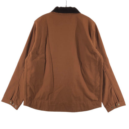 【中古品】【メンズ】 HOUSTON 51402 DUCK ZIP WORK JACKET ヒューストン 147-260701-sm-07-otoh サイズ：XL カラー：ブラウン 万代Net店