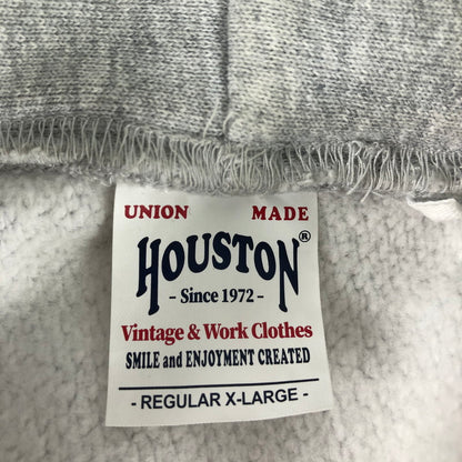 【中古品】【メンズ】 HOUSTON 22178 ヒューストン U.S.コットン リバースタイプ フーディー パーカー 147-260701-sm-04-otoh サイズ：XL カラー：ヘザーグレー 万代Net店