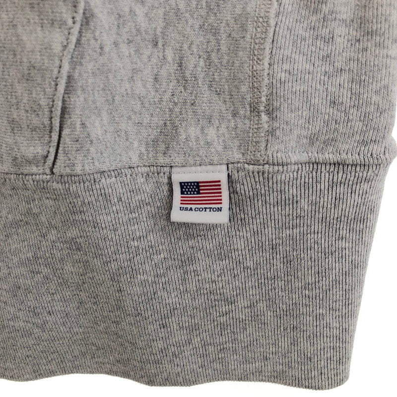 【中古品】【メンズ】 HOUSTON 22178 ヒューストン U.S.コットン リバースタイプ フーディー パーカー 147-260701-sm-04-otoh サイズ：XL カラー：ヘザーグレー 万代Net店