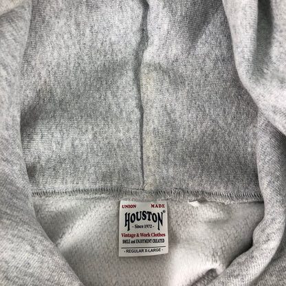 【中古品】【メンズ】 HOUSTON 22178 ヒューストン U.S.コットン リバースタイプ フーディー パーカー 147-260701-sm-04-otoh サイズ：XL カラー：ヘザーグレー 万代Net店