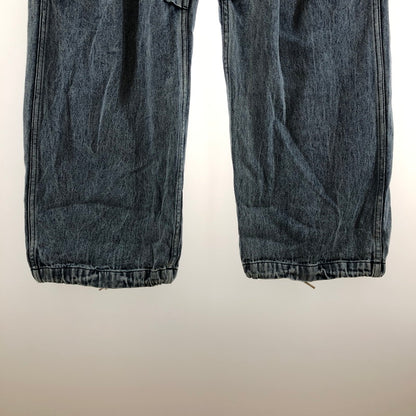 【中古品】【メンズ】 HOUSTON 10124 DENIM BDU PANTS ヒューストン ケミカルウォッシュ ヴィンテージウォッシュ デニムカーゴパンツ 158-260702-sm-05-otoh サイズ：XL カラー：ブリーチ 万代Net店