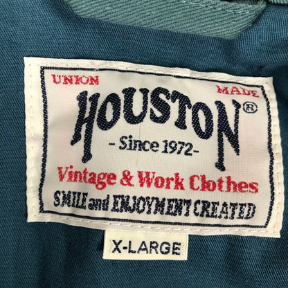 【中古品】【メンズ】 HOUSTON 51475 ”METROPOLITAN” EMB HARRINGTON JACKET ヒューストン 刺繍ハリントンジャケット 147-260701-sm-05-otoh サイズ：XL カラー：グリーン 万代Net店