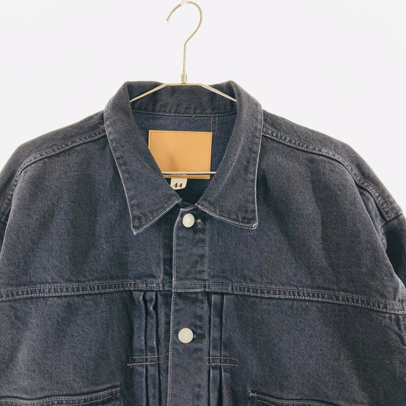 【中古品】【メンズ】 HOUSTON ヒューストン ブラックデニムジャケット 51490 CONE DENIM TYPE2 DENIM JACKET 147-260822-sm-09-otoh カラー：ブラック 万代Net店