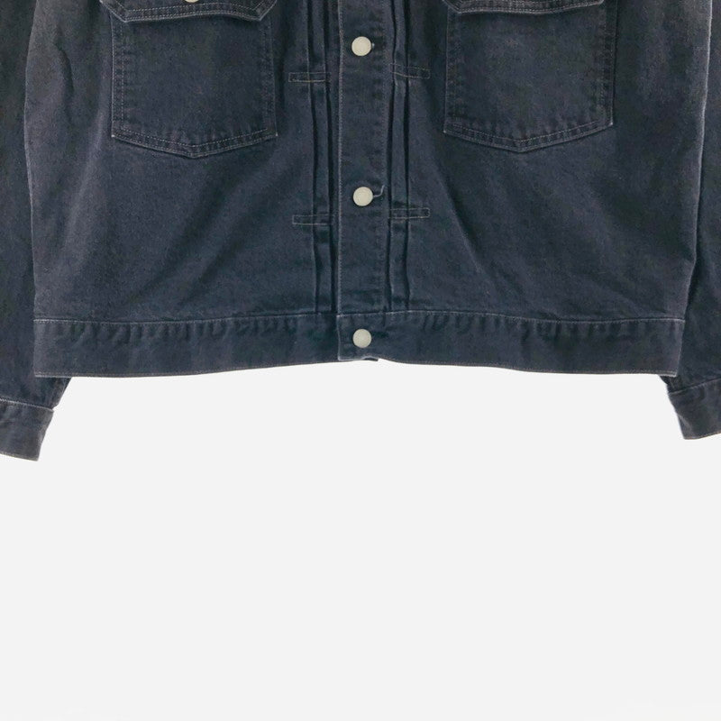 【中古品】【メンズ】 HOUSTON ヒューストン ブラックデニムジャケット 51490 CONE DENIM TYPE2 DENIM JACKET 147-260822-sm-09-otoh カラー：ブラック 万代Net店