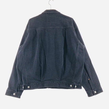 【中古品】【メンズ】 HOUSTON ヒューストン ブラックデニムジャケット 51490 CONE DENIM TYPE2 DENIM JACKET 147-260822-sm-09-otoh カラー：ブラック 万代Net店